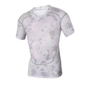 Camisetas de Compresión con Protección Solar para Hombre al por Mayor, Camuflaje, Transpirables, de Secado Rápido, Spandex/Poliéster, Tallas y Colores Personalizables - Product Image 5