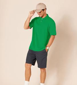 Piqué de coton décontracté pour hommes, coupe normale, chemise, design personnalisé, lettre imprimée, séchage rapide, respirant - Product Image 4