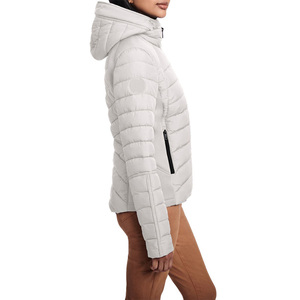 Chaquetas de Invierno Acolchadas para Mujer, con Logotipo Personalizado 2024, Color Sólido, Tejidas, Transpirables y de Alta Calidad - Product Image 4