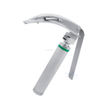 Davicon Enterprises - Mac-laryngoscope flexible à fibre optique approuvé CE ISO, LED, en acier inoxydable, réutilisable, réglable et durable