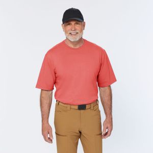 T-shirt ras du cou à la mode pour hommes | Parfait pour les vêtements décontractés et actifs Tissu respirant à séchage rapide - Product Image 2