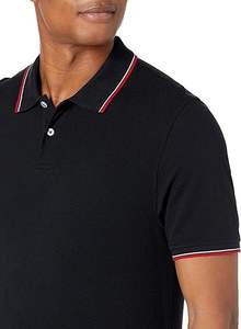 Polos de hombre de manga corta lisos informales personalizados 100% algodón, polos cómodos de talla grande para hombre, hechos en Pakistán - Product Image 4
