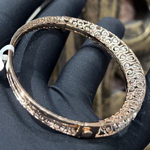 Luxe 1.24CT Brillant Cut Réel Diamant Charme Bracelet Femmes 14K 18K Jaune Or Blanc Solide Or Bijoux Tiers Certifié - Product Image 4