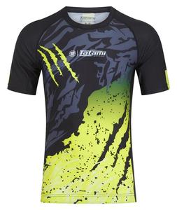 Rash Guard à impression numérique à séchage rapide pour adultes Rash Guard Vêtements de sport pour la lutte Muay Thai MMA BJJ Boxe - Product Image 3