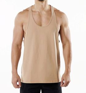 Custom Knitted Cotton Tank <b>Top</b> for Men-High Street Style Summer <b>Sweat</b> Vest with Breathable Fabric - Product Image 6