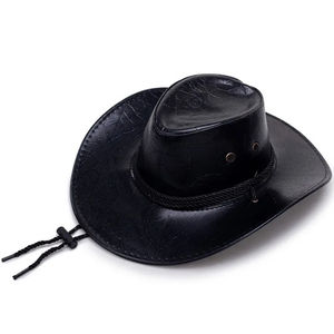 Sombrero de Vaquero Occidental de Lana 100% de Alta Calidad, Sombrero Fedora Decorativo de Fieltro de Lana Unisex - Product Image 3