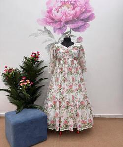 ชุดเดรสปาร์ตี้ผู้หญิง เสื้อผ้าผู้หญิง ชุดเดรส โอกาสพิเศษ วันเกิดลําลอง แอฟริกัน อินเดีย มุสลิม อาบายา ดูไบ - Product Image 4