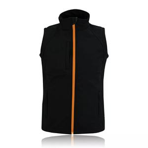 Gilet sans manches en softshell pour homme, veste sans manches, gilet de travail doublé en polaire - Product Image 2