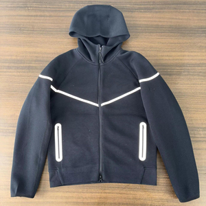 Conjunto Deportivo de Invierno para Hombre 2025 con Logotipo Personalizado, Antibacteriano, de Felpa Técnica, Poliéster/Algodón, Corte Holgado, Sudadera con Capucha y Pantalones con Cintura Elástica - Product Image 3