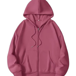 Sweat à capuche d'hiver 100% coton molletonné personnalisé poids lourd 400 grammes pull surdimensionné sweats à capuche courts de luxe pour hommes - Product Image 1