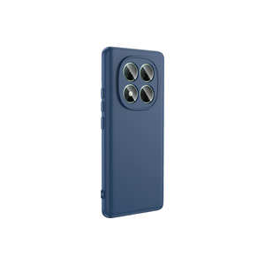 Coque en silicone liquide Netzy 5G 4G Poco X7 Premium antichoc, toucher doux, coque arrière électroplaquée, finition spéciale doublée - Product Image 3