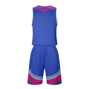 <b>Basketball</b> Wear Jersey And Shorts Set Quick Dry Breathable Polyester Team Uniform Custom Logo OEM/ODM Wholesale - Product Image 2