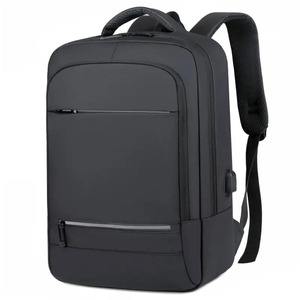 Custom Logo Anti-Theft Waterproof Business Backpack USB Port TSA Laptop Compartment Oxford Fabric Ergonomic <b>Padding</b> Zipper OEM - Product Image 5