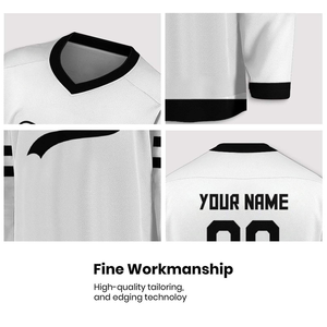Maillot de hockey sur glace à manches longues de qualité supérieure pour homme, uniforme confortable et grande taille à logo personnalisable, vêtements de hockey sur glace de qualité supérieure - Product Image 5