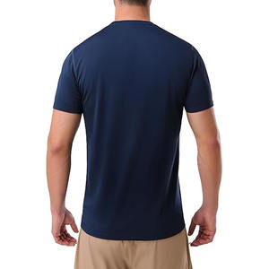T-shirt homme slim fit imprimé avec logo personnalisé, nouveau col rond, manches courtes, t-shirts imprimés à l'écran pour hommes, téléchargés par Dress Sports - Product Image 3