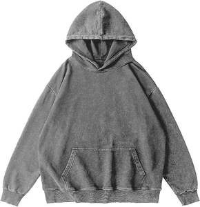 OEM Sweat à capuche surdimensionné pour femmes Pull-over en molleton personnalisé Vente en gros Fabricant de vêtements de marque privée - Product Image 1