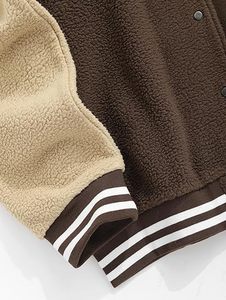 Sweat-shirt en molleton respirant doublé personnalisé de haute qualité pour hommes, style streetwear hip-hop, broderie unie, collection 2024 - Product Image 3