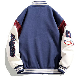 Chaquetas Letterman de Invierno con Bordado Personalizado al por Mayor, Diseño Personalizado y Elegante para Hombre - Product Image 2