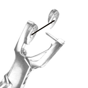 Pinzas de Restauración de Diseño Superior de Acero de Alta Calidad, 17.5 cm, Herramientas de Laboratorio Dental, Instrumentos Médicos Ligeros, CE - Product Image 4