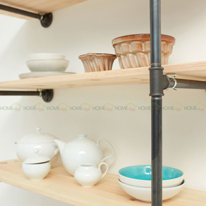 KDD68007-4-Tier Pipe <b>Storage</b> Rack 120x30x180 cm Single Wall Shelf for <b>Kitchen</b> Bathroom Home Use Made of Cloth - Product Image 6