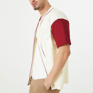 Jersey de Béisbol Transpirable de Talla Grande Más Vendido en 2025 con Logotipo Personalizado, Servicio OEM, Impresión por Sublimación, Precio Razonable - Product Image 3