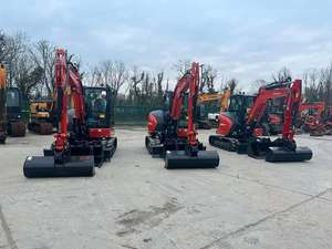 ใหม่ Kubota U56รถตักดิน U27-4ตีนตะขาบแบบด้านหน้าโหลดเดอร์กุญแจกระบอกไฮดรอลิก Huade กระปุกเกียร์ปั๊มมอเตอร์มอเตอร์หลักลูกปืน - Product Image 3