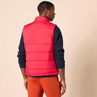 Gilet de golf en nylon matelassé avec logo personnalisé pour hommes support d'hiver isolé, imperméable et coupe-vent OEM sans manches pour commandes en gros