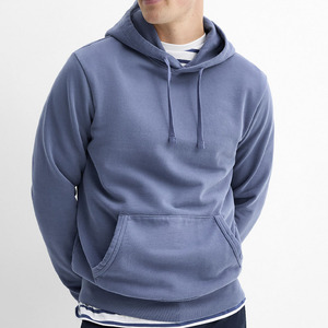 New Streetwear Basic Letter Logo <b>Slogan</b> High Quality HeavyWeight Cotton Oversize Flock Print Fleece Men's Hoodies&<b>Sweatshirts</b> - Product Image 3