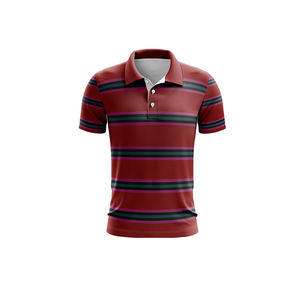 Camisetas de golf transpirables para hombre más vendidas, algodón, talla grande, personaliza tu propio diseño, camiseta de poliéster 100%, camiseta Polo por sublimación - Product Image 4