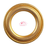 Miroir encadré pour la décoration du salon et de la chambre à coucher, best-seller, or français décoratif