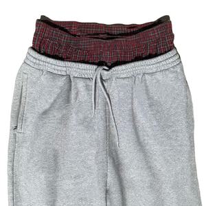 Pantalon homme sur mesure en molleton double taille, écologique, respirant, coupe évasée et ample - Product Image 3