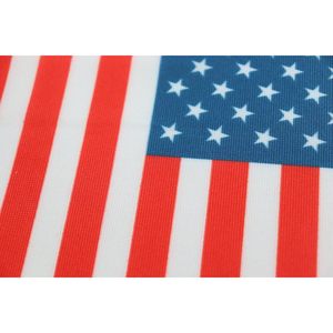 USA Flag Party <b>Banner</b> 33 Ft Rashel Fabric Premium Quality for Festive Decorations - Product Image 1