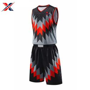 Ensemble d'uniformes de basket-ball respirants à séchage rapide de qualité d'exportation 100% polyester avec logo d'équipe personnalisé pour les sports d'été les plus vendus - Product Image 5