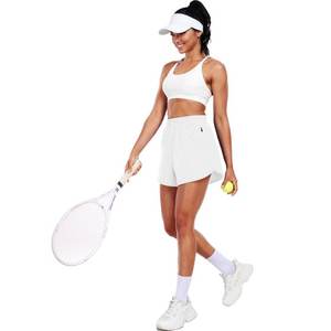 Shorts Deportivos Bermuda para Mujer, para Yoga, Running, con Tela Transpirable y Bolsillo Lateral - Product Image 1