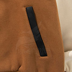 Veste universitaire en cuir de laine légère de haute qualité personnalisée en gros col montant hiver style rue principale nouveau design Service OEM - Product Image 6