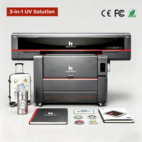 Printer Industri Rotary Flatbed 3-in-1 Ricoh UV Inkjet Ultra-tebal 50cm Baru dengan Sistem Penentuan Posisi Visual