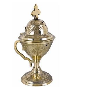 Brûleur d'encens aromatique au design personnalisé, pour la maison et l'hôtel, finition plaquée or, brûleur d'encens design - Product Image 2