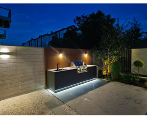 Cocina al aire libre Diseño moderno <span class=keywords><strong>Asador</strong></span> 304 Gabinete de cocina al aire libre modular de acero inoxidable - Product Image 2