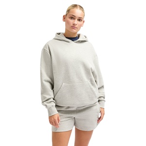 Ensemble sweat-shirt et short pour femme de qualité supérieure, en molleton de coton, surdimensionné, décontracté, vêtements de sport, pull, OEM, étiquette privée pour femmes - Product Image 1