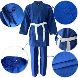 Traje DE JUDO brasileño BJJ GI traje de Judo profesional para niños adultos traje de judo para hombres y mujeres azul blanco negro personalizado - Product Image 1