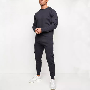 Sudadera de Cuello Redondo para Hombre, Estilo Hip Hop, 100% Algodón, Felpa, Holgada, Informal, para Invierno, OEM, Marca Privada, Venta al Por Mayor - Product Image 1