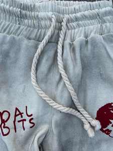 กางเกงวอร์มผ้าฟลีซ100% สำหรับนักวิ่งผ้าฟลีซ300 360 GSM งานตามสั่ง - Product Image 5