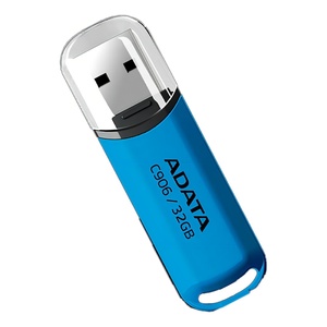 Chiavetta USB Adata C906 32GB 2.0 Blu, Pendrive Compatibile con Telefoni Android, Opzioni da 1GB, 2GB, 128GB, Confezione Regalo - Product Image 3