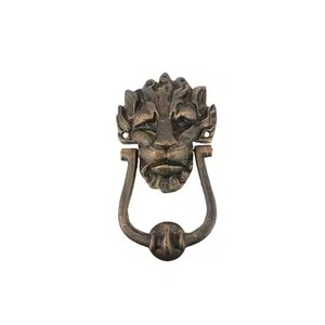 Aldaba de puerta con forma de anillo, latón hecho a mano, decoración del hogar, perilla de bienvenida, diseño artístico, tapón preciso, accesorio decorativo - Product Image 4