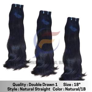 Extensions de cheveux vierges Remy indonésiens de qualité supérieure, ondulés naturels, double trame, résistants à la chute et compatibles permanente, pour coiffure - Product Image 3