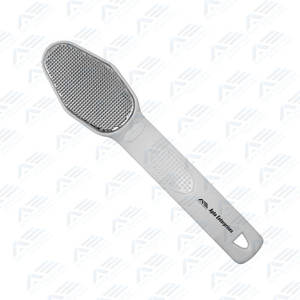 Grattoir à lime en acier inoxydable Extracteur de callosités double face en métal Râpe à pied professionnelle pour enlever la peau morte Instruments de beauté - Product Image 5