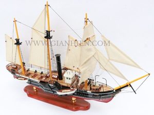 El fabricante de Gia Nhien aprueba el diseño personalizado MOQ bajo modelo USS MICHIGAN barco alto con barco modelo de artesanía de alta calidad - Product Image 5