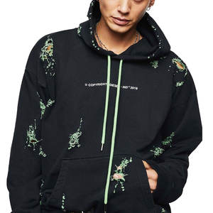 Sudadera con capucha desgastada de tela cómoda de secado rápido nueva llegada - Product Image 3