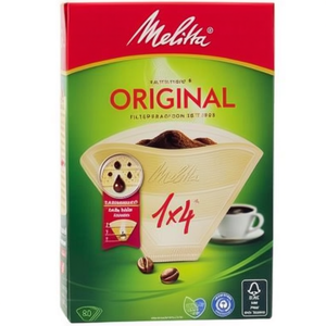 Filtres à café en papier Melitta Original 1x4, brun naturel, 80 pièces/paquet - Product Image 3