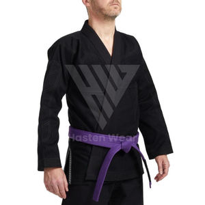 Ensembles uniformes de karaté à manches longues en tissu doux confortable uniformes de karaté ajustés réguliers de haute qualité respirants - Product Image 2